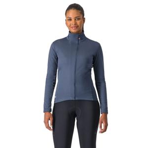 Castelli Transition 2 lange mouw fietsjack twilight blue dames L