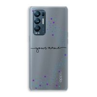 Sterren: Oppo Find X3 Neo Transparant Hoesje