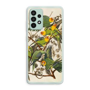 Carolinaparkiet: Samsung Galaxy A52s 5G Transparant Hoesje