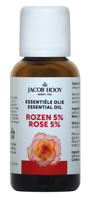 Jacob Hooy Essentiële Olie Rozen 5%