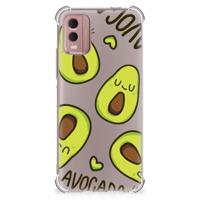 Nokia C32 Stevig | Bumper Hoesje | Avocado Singing