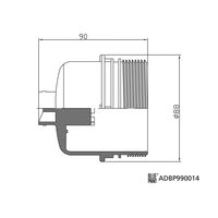 Oliefilterdeksel ADBP990014