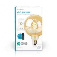 Nedis WIFILRT10G125 Smartlife LED Filamentlamp E27 806lm 4.9W warm-cool white - thumbnail
