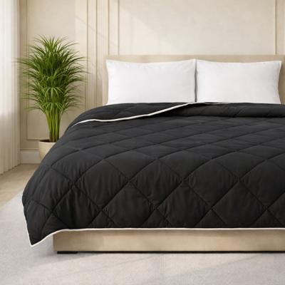 Sale: -53% | Wasbaar Lazy Dekbed Zonder Overtrek - Zonder Overtrek - Zwart - Dekbed-Discounter.nl