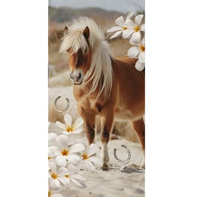 Good Morning Kinderstrandlaken Pony Fabi- 75x150 cm