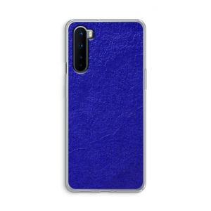Majorelle Blue: OnePlus Nord Transparant Hoesje