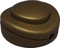 Enzo Vloerschakelaar rond goud 2A 7402030
