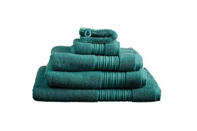Beddinghouse Beddinghouse Sheer Washandje Donker Groen 16x22 cm