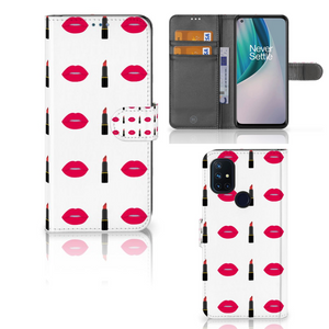 OnePlus Nord N10 Telefoon Hoesje Lipstick Kiss