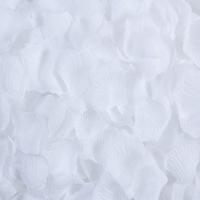 1000 PCS kunstmatige bruiloft steeg bloemblaadjes bloemen bruiloft decoraties (wit)
