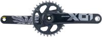 SRAM crankstel "x01 eagle" crankset x01 eagle 32t 175mm lunar polar