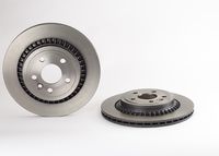 Remschijf COATED DISC LINE BREMBO, Remschijftype: Binnen geventileerd, u.a. für Volvo