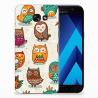Samsung Galaxy A5 2017 | TPU Hoesje | Vrolijke Uilen