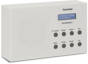 TechniSat TechniRadio 3 Draagbaar Analoog & digitaal Wit