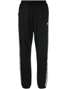 adidas pantalon de jogging à logo brodé - Noir