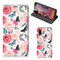 Samsung Xcover Pro Smart Cover Butterfly Roses - thumbnail