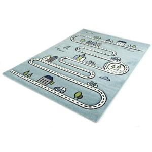 Vloerkleed Indigo Kids 22710-30 ijs blauw-140 x 200 cm
