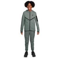Nike Tech Fleece Sportswear Trainingspak Kids Donkergroen Zwart