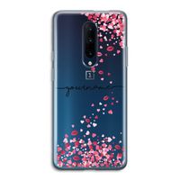 Hartjes en kusjes: OnePlus 7 Pro Transparant Hoesje