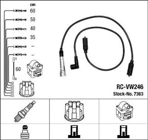 Bougiekabelset RCVW246