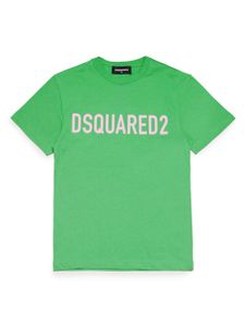 DSQUARED2 KIDS t-shirt en coton à logo imprimé - Vert