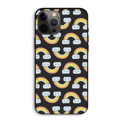 Regenboog: iPhone 12 Pro Max Biologisch afbreekbaar hoesje
