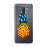 Grote ananas: Samsung Galaxy A6 Plus (2018) Transparant Hoesje