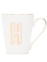 Bitossi Home tasse Letter-H en porcelaine - Blanc