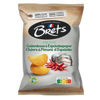 Brets Brets - Geitenkaas & Espelettepeper Chips 125 Gram 10 Stuks - thumbnail