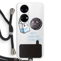 Best Friend Forever: Huawei P50 Transparant Hoesje met koord