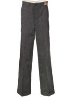 Fake Alpha Vintage pantalon de costume droit - Gris