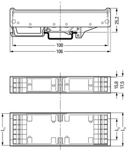 Wago 288-620 accessoire voor klemmenblokken Afdekprofiel 1 stuk(s)