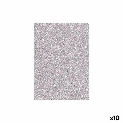 EVA-rubber Fama Zilverkleurig 50 x 70 cm (10 Stuks)