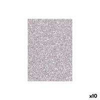 EVA-rubber Fama Zilverkleurig 50 x 70 cm (10 Stuks)