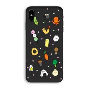 Happy bento friends: iPhone XS Biologisch afbreekbaar hoesje