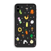 Happy bento friends: iPhone XS Biologisch afbreekbaar hoesje