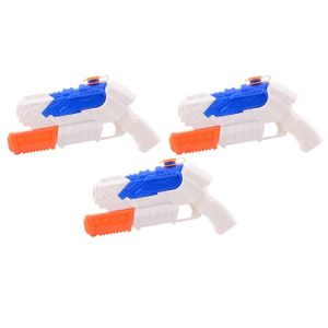 3x Waterpistool/waterpistolen wit/blauw 27 cm