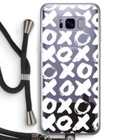 XOXO: Samsung Galaxy S8 Transparant Hoesje met koord