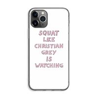 Christian Grey: iPhone 11 Pro Max Transparant Hoesje