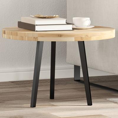 Tafelblad rond Ø 60x4 cm massief acaciahout