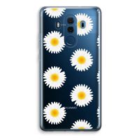 Margrietjes: Huawei Mate 10 Pro Transparant Hoesje