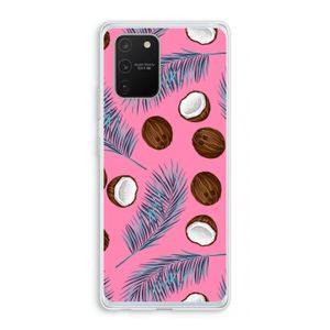 Kokosnoot roze: Samsung Galaxy S10 Lite Transparant Hoesje