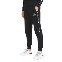 PUMA Essentials+ Tape Jogger Zwart Wit - thumbnail