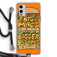 Big Macs Bigger Dreams: OnePlus 9 Transparant Hoesje met koord