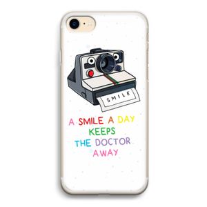 Smile: iPhone 7 Transparant Hoesje