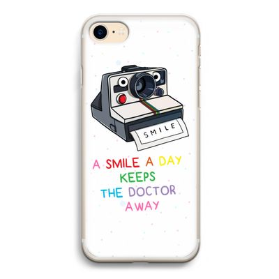 Smile: iPhone 7 Transparant Hoesje