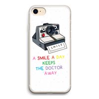 Smile: iPhone 7 Transparant Hoesje