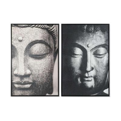 Canvas DKD Home Decor polyestyreen Canvas 62,5 x 4,5 x 93 cm