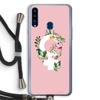 Venus: Samsung Galaxy A20s Transparant Hoesje met koord