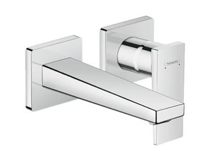 Hansgrohe Metropol inbouw wastafelkraan waterbesparend met uitloop 16.5cm chroom